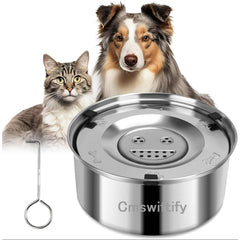Cmswiftify gamelle frontale en acier inoxydable, tenue propre et durable