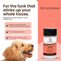 COAT DEFENSE brossage après application, élimine odeurs et saletés