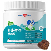 Coco and Luna emballage avant montrant produit et bénéfice digestif