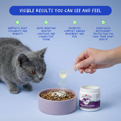 Coco and Luna gros plan sur la texture poudreuse facilitant le mélange