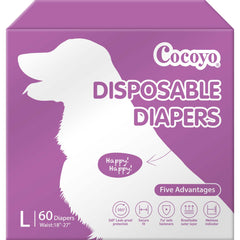 COCOYO emballage avant montrant 60 couches, protège hygiène