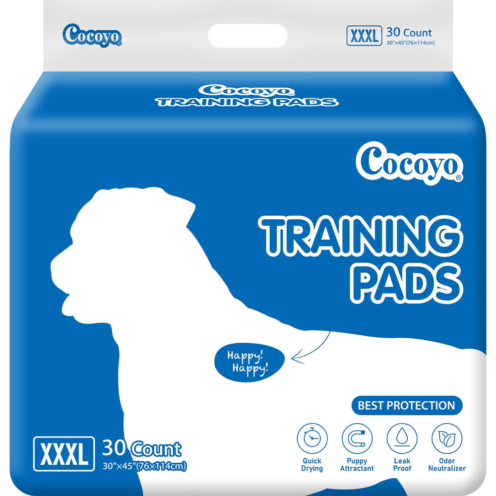 COCOYO emballage avant du pack de 30 tapis, visibilité gain économique