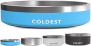 Coldest Dog Bowl face avant montrant design stable et finition durable