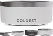 The Coldest Water gamelle Epic White vue face, design stable et moderne