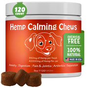 Colorado Dog Company emballage avant montrant format et bénéfice apaisant