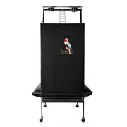 Colorday housse devant cage avec play top montrant protection et obscurcissement