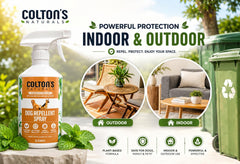 Colton's Naturals gros plan de la buse pour une pulvérisation précise et uniforme