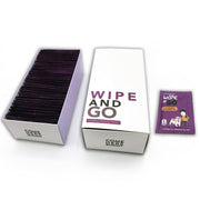 Come Here Buddy emballage avant montrant boîtes compactes, pratique en voyage