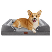 Comfort Expression vue avant du lit pour grand chien, soutien visible