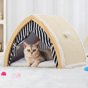 COODIA maison pour chat vue frontale ouverte offrant confort et intimité