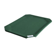 Coolaroo housse avant montrant la couleur Brunswick Green et protection durable