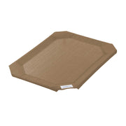 Coolaroo housse face Nutmeg montrant design portable et confort