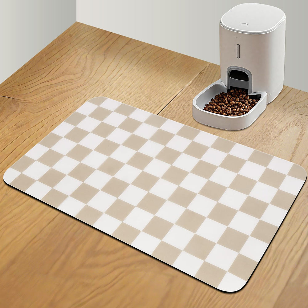 CooRug tapis face avant à carreaux protège sol et empêche salissures