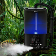 COOSPIDER vue avant de l'appareil pour terrarium, humidité stable