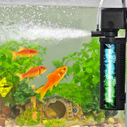 COOSPIDER vue avant du filtre montrant la pompe et la structure pour une filtration complète