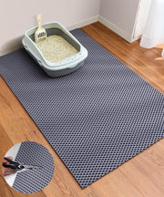 Cooyes tapis face avant montrant grande surface et capture de litière