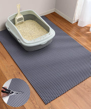 Cooyes tapis face avant montrant surface qui retient la litière