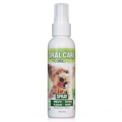 CORE Pet spray menthe emballage avant montrant flacon pratique