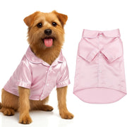 Cosblank chemise-pyjama vue de face montrant coupe élégante et confort