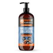 CountryPet Naturals flacon face montrant l’emballage clair et qualitatif