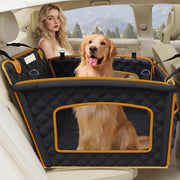 COZEER vue avant du siège chien montrant maintien et confort