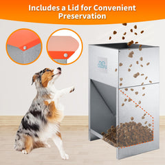 COZOFU porte aimantée en détail offrant ouverture facile pour chien