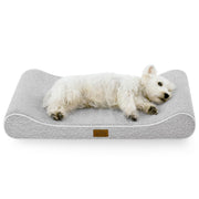 COZY KISS vue avant du lit chien moderne, design élégant pour intérieur