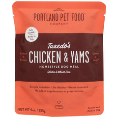 CRAFTED BY HUMANS LOVED BY DOGS contenu dans une gamelle pour repas complet