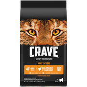 CRAVE face du sac montrant l'emballage et nutrition complète