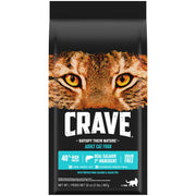 CRAVE emballage 2 lb visible, met en avant la haute teneur en protéines