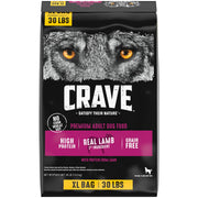 CRAVE sac 30 lb affichage frontal pour approvisionnement longue durée