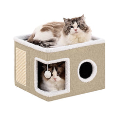 Crispedia maisonnette vue avant montrant espace sécurisé et design compact