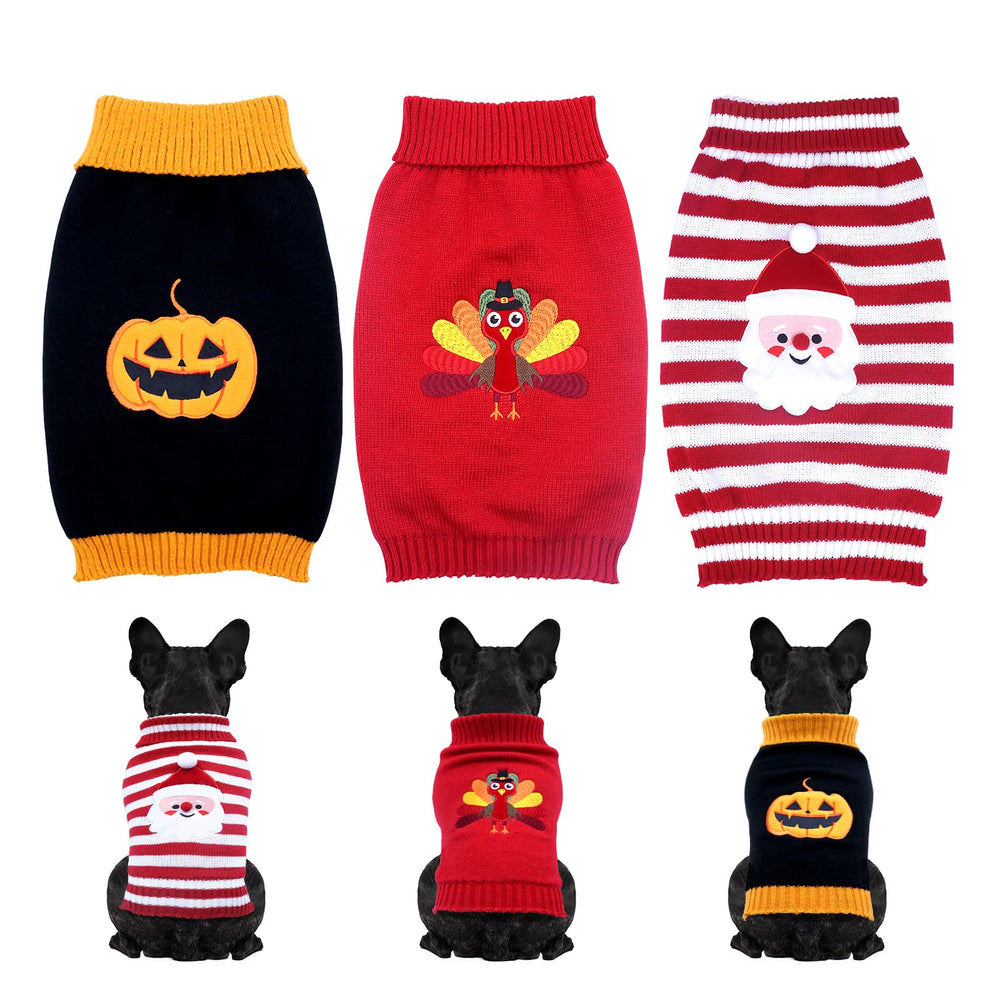 CristBest pull Père Noël face avant, tenue festive et élégante
