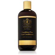 Crown Royale emballage avant montrant flacon 16 oz et bénéfice hydratation