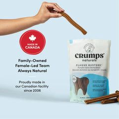 Crumps’ Naturals disposition pack de 8 illustrant quantité pratique