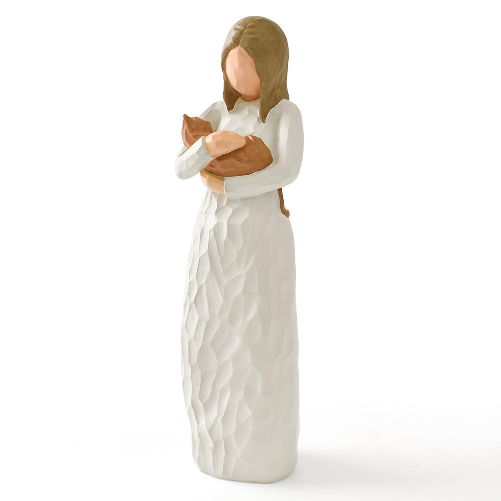 Cuayaes statuette face montrant réconfort et souvenir