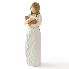 Cuayaes statuette face montrant réconfort et souvenir