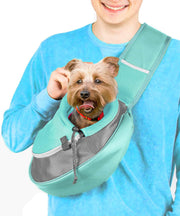Cuddlissimo! packaging avant montrant le sling et les caractéristiques clés