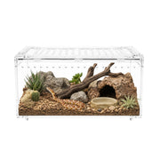 CUMQNEXRAT terrarium face avant bénéfice visibilité totale
