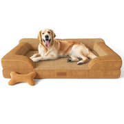 CWAWZ lit chien vue de face, confort sofa pour grandes races