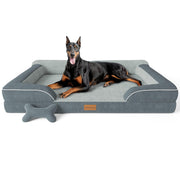 CWAWZ lit devant vue de face, design XXL pour confort maximal