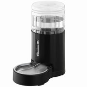 CZPET distributeur noir vu de face, stabilité et remplissage simple