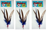 Da Bird visage avant de l’emballage montrant le lot de 3 plumes et attrait visuel