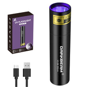 DARKBEAM vue avant de la lampe UV montrant design compact et portabilité