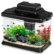 DaToo aquarium face avant montrant clarté UHD et vue immersive