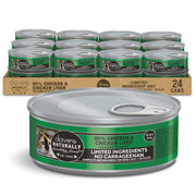 Dave's Pet Food boîte face montrant la recette et bénéfice nutritionnel