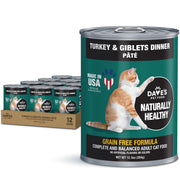 Dave's Pet Food boîte face montrant le format pratique et la qualité