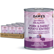 Dave's Pet Food boîte face montrant l'emballage et l'appétence
