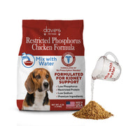Dave's Pet Food présentation avant du sac 4 lb montrant l'emballage clair et pratique