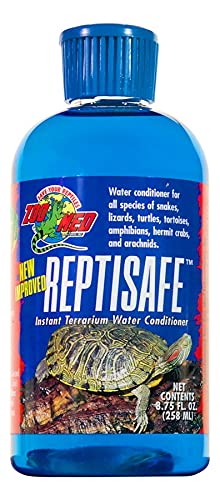 DBDPet ReptiSafe bouteille face avant montrant l'étiquette et l'usage sûr